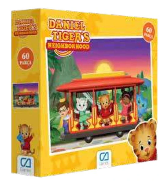 Daniel Tigers Puzzle 60 ürün görseli 1