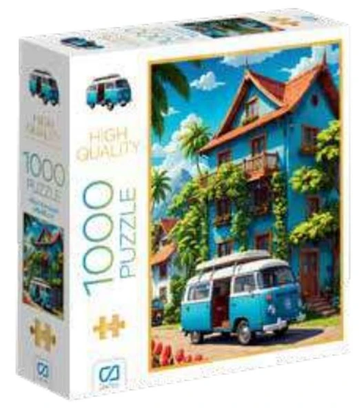 Mavi Karavan Puzzle 1000 ürün görseli 1