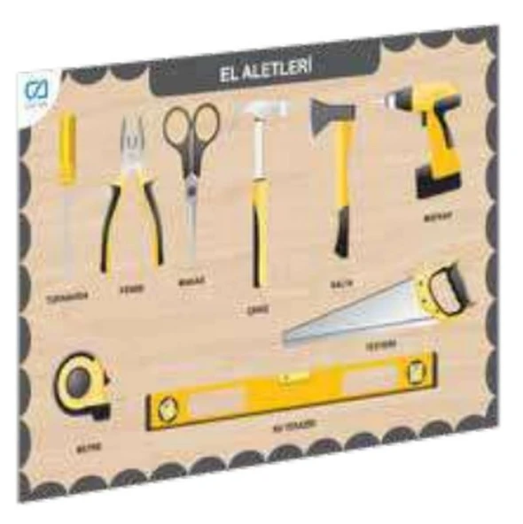 Ahşap El Aletleri Eğitici Set ürün görseli 1