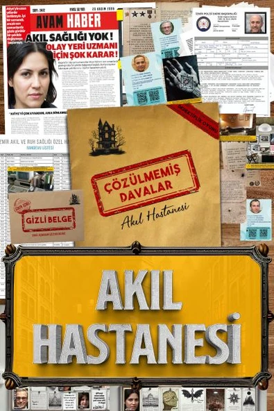 Akıl Hastanesi - Dedektif Oyunu ürün görseli 1