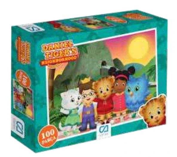 Daniel Tigers Puzzle 100 ürün görseli 1