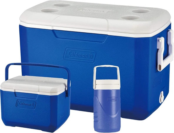 Coleman Cooler Combo 3 Parça Buzluk Seti 45L-4.7L-1.8 L - 1