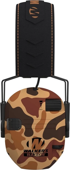 Walker's Razor Slim Ultra Düşük Profilli Kompakt Tasarımlı Kulaklık - Ördek Kamuflajı - 2