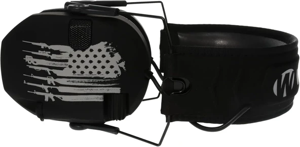 Walker's Razor Slim Ultra Düşük Profilli Kompakt Tasarımlı Kulaklık - Bayrak - 3