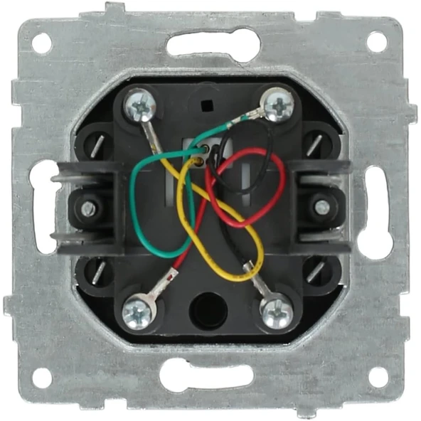 2 Adet Ovivo Grano Füme Numeris Telefon Prizi Çerçeve Dahildir Tem - 3