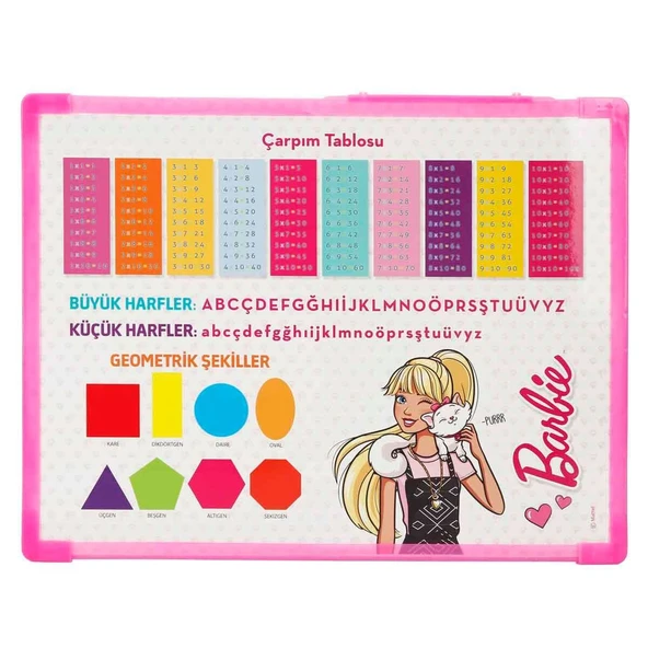 DSN020 BARBİE ABAKÜSLÜ YAZI TAHTASI - Resim 2
