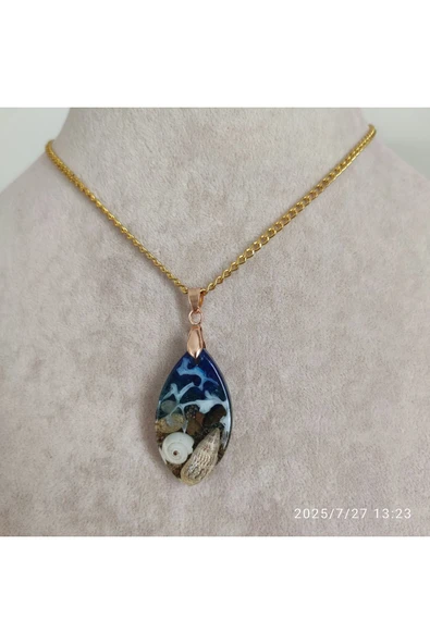 Epoksi Kolye Ucu - 12412