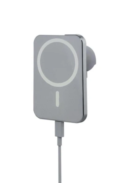 W1106 Magnetic Magsafe Wıreless Araç Telefon Tutucu Ve Kablosuz Şarj Cihazı - 3