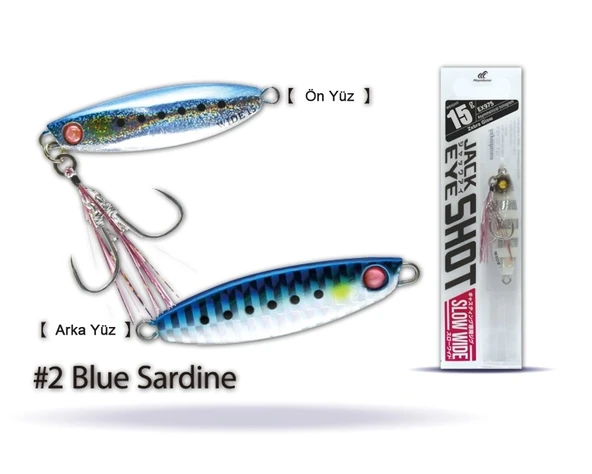 EX 975  JACK EYE SHOT  SLOW  WIDE   15 GR  NO:2 ürün görseli