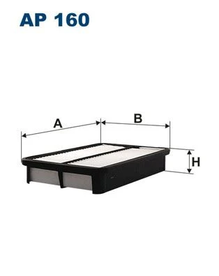 HAVA FİLTRESİ TOYOTA COROLLA 1.6L 4A-FE AE101 AE111 DOHC enjeksiyonlu 92-00 1780102030-1780115070 ürün görseli