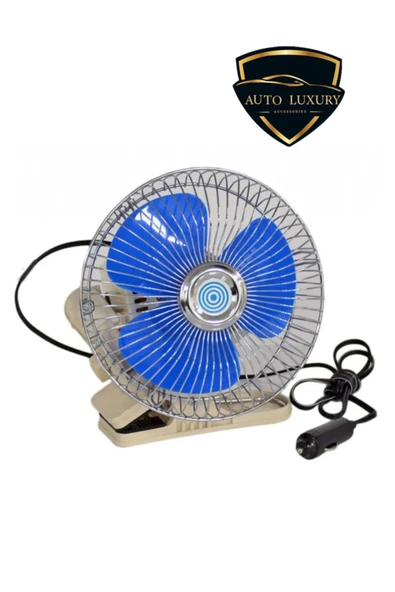 Araba oto vantilatör pervane 8'' 12 volt 2 aşamalı pervane - Resim 2