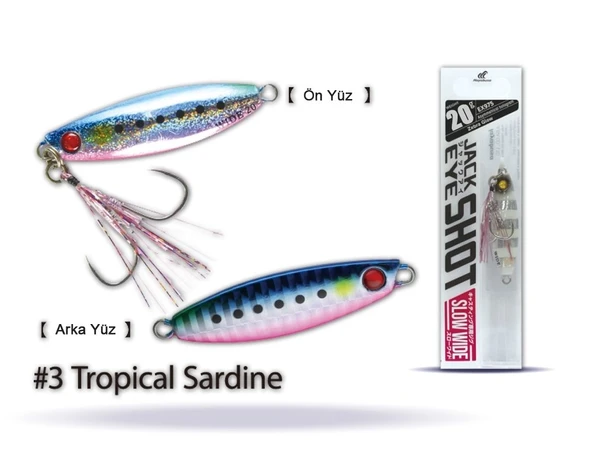 EX 975  JACK EYE SHOT  SLOW  WIDE   20 GR  NO:3 ürün görseli