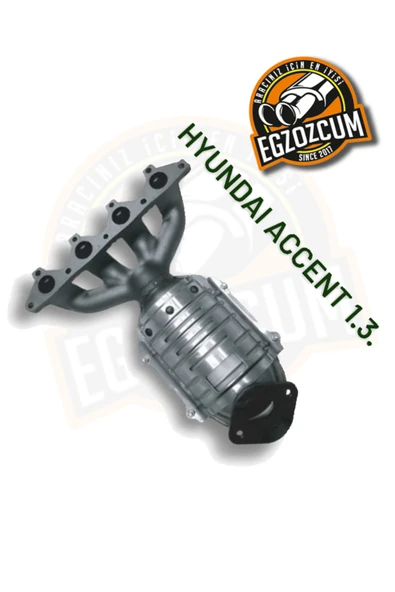 Hyundai 1.3 Accent Uyumlu Hunday Katalitik Konvertör Manifolt - Resim 2