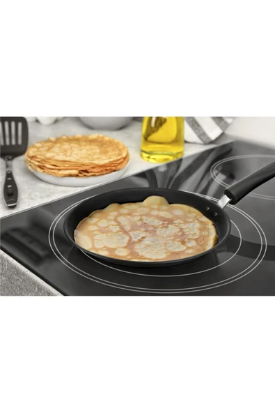 Tefal Titanyum 6X Excellence İndüksiyon Tabanlı 25 cm Krep Tavası - 6