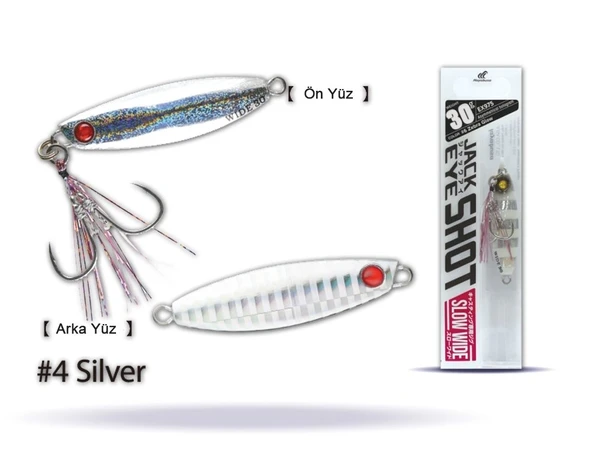 EX 975  JACK EYE SHOT  SLOW  WIDE   30 GR  NO:4 ürün görseli