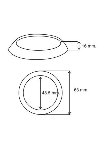 Peugeot 407 pejo egzoz boğaz contası halka tel eksoz contası - Resim 2