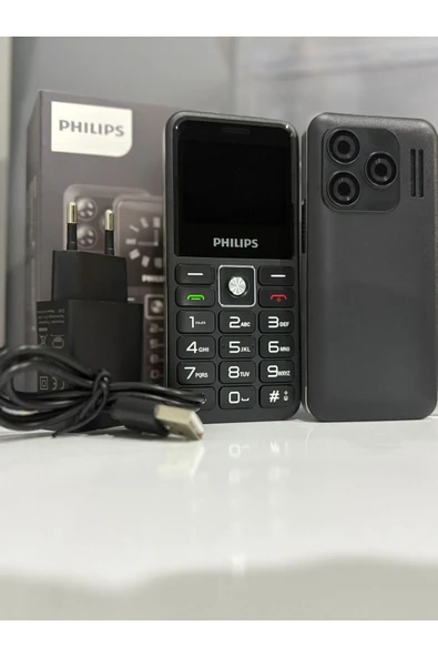 Philipsen Tuşlu Cep Telefonu 10 gün PİL Ömrü Asker Telefonu ürün görseli 1