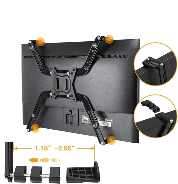 DailyTech ZENO MP1 VESA Montaj Adaptörü Kolu Kiti - - 8