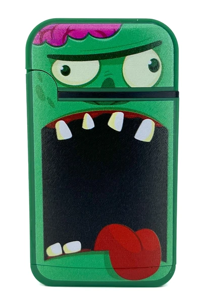 Zengaz Cool Tasarım Jet Alev Çakmak - Green Monster ürün görseli 1