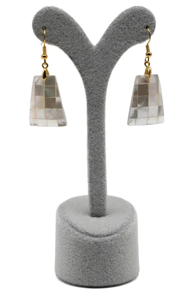 Sedef Doğal Taş Küpe - KP-0279 ürün görseli 1