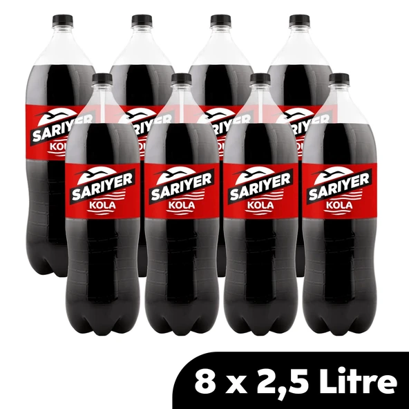 Sarıyer Kola 2,5 lt x 8 Adet ürün görseli 1