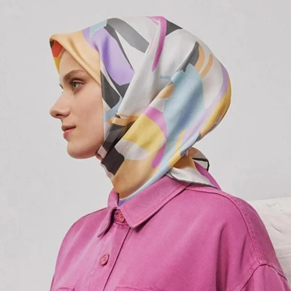 Armine E25YA9328D02 84 Dj Saf İpek Eşarp 9328D (T) ürün görseli