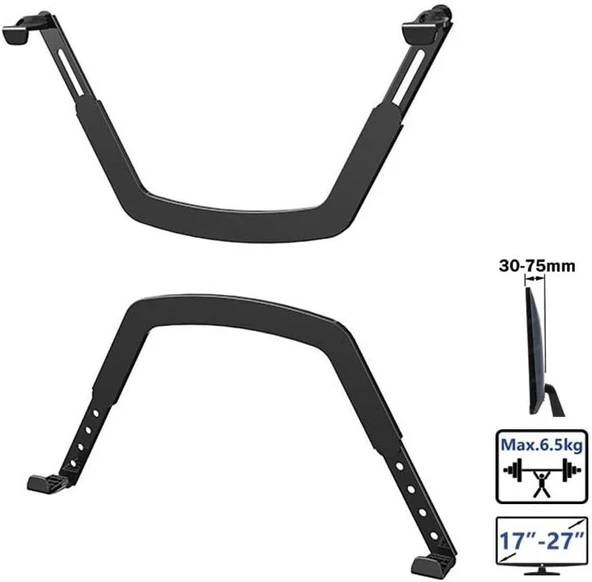 DailyTech ZENO MP1 VESA Montaj Adaptörü Kolu Kiti - - 7