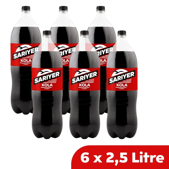 Sarıyer Kola 2,5 lt x 6 Adet ürün görseli 1