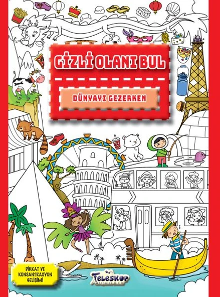 Dünyayı Gezerken - Gizli Olanı Bul ürün görseli