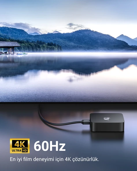 UGREEN HDMI 4K Cable Male to Male 90 Degree Black 2m, 10173 - Resim 3