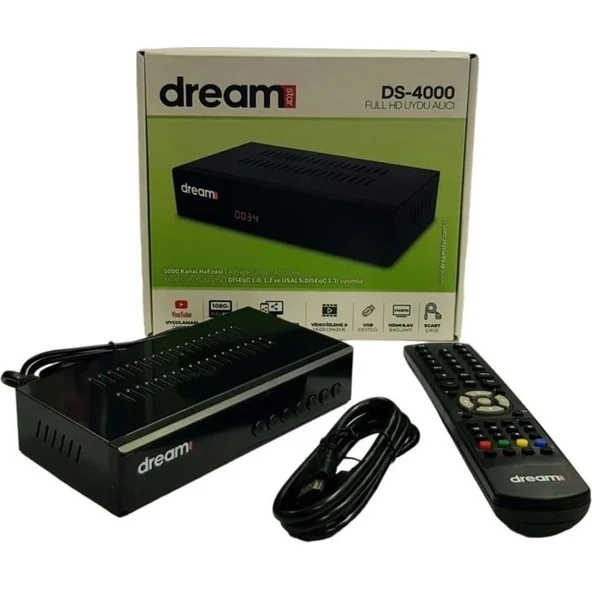 Dreamstar DS-4000  Full HD Uydu Alıcı - Resim 3