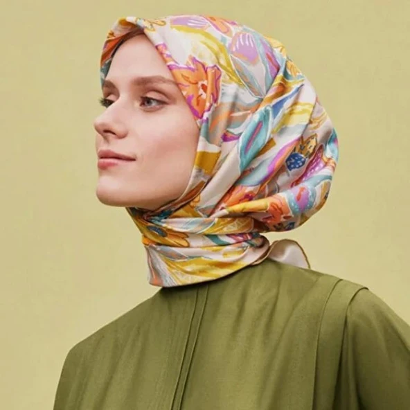 Armine E25YA9332D01 07 Dj Saf İpek Eşarp 9332D (T) ürün görseli