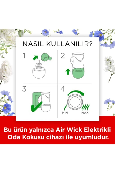 Air Wick Elektrikli Oda Kokusu Kit Temizliğin Esintisi (1 CİHAZ 1 KOKU) - Resim 7