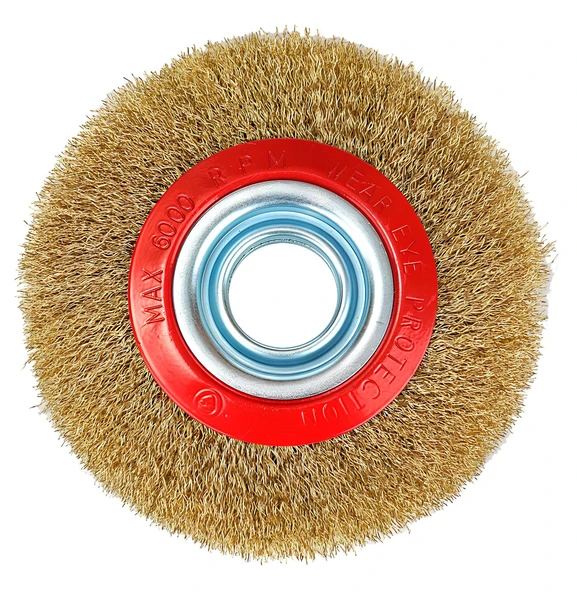 Fixonic Eratool ERA10003 125mm Daire Fırça Sarı Telli ürün görseli 1