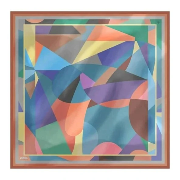 Armine E25YA9331D01 82 Dj Saf İpek Eşarp 9331D (T) - Resim 2