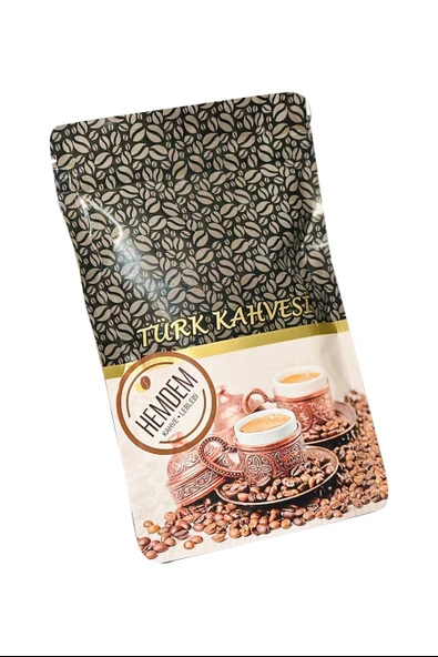 Hemdem Türk Kahvesi 100 gr - Taze Öğütülmüş, Orta Kavrulmuş, Bol Köpüklü Geleneksel Kahve Lezzeti - Resim 5