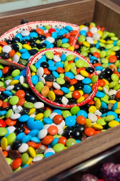 Hemdem Renkli Bonibon 250 g , Çikolata Draje Çıtır, Lezzetli ve Eğlenceli - Resim 4