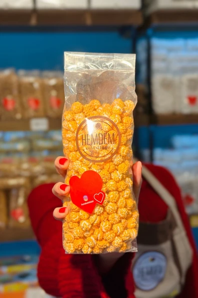 Hemdem Portakallı Leblebi Şekeri 400 g , Ferah, Tatlı ve Nostaljik Lezzet - Resim 4