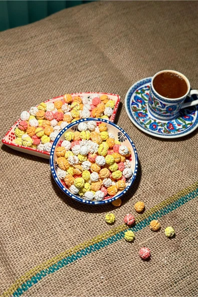 Hemdem Renkli Leblebi Şekeri 400 gr , Nostaljik ve Eğlenceli Lezzet - 2