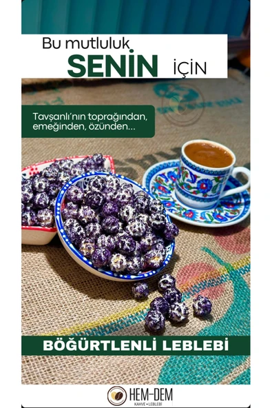 Hemdem Böğürtlenli Leblebi 250 gr - 1