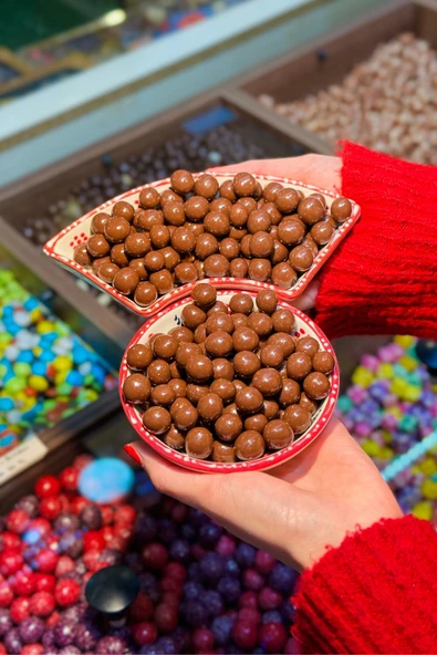 Hemdem Süt Kaplamalı Leblebi Draje 250 gr - Her Damak Zevkine Uygun Tatlı Atıştırmalık - Resim 5