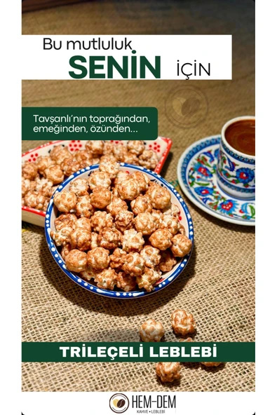 Hemdem Trileçeli Leblebi Draje 250 gr - Tatlı Krizlerinize Yeni Çözüm! - 1