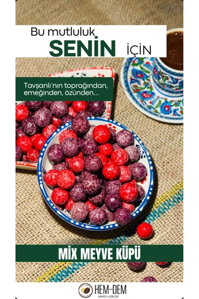 Hemdem Karışık Meyve Aromalı Draje 250 gr - 100% Meyve Aroması - 1
