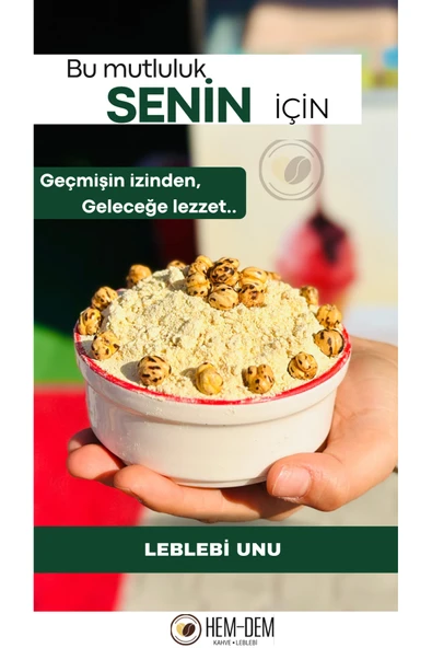 Hemdem Leblebi Unu 400 gr , Doğal Protein ve Lif Kaynağı - 1