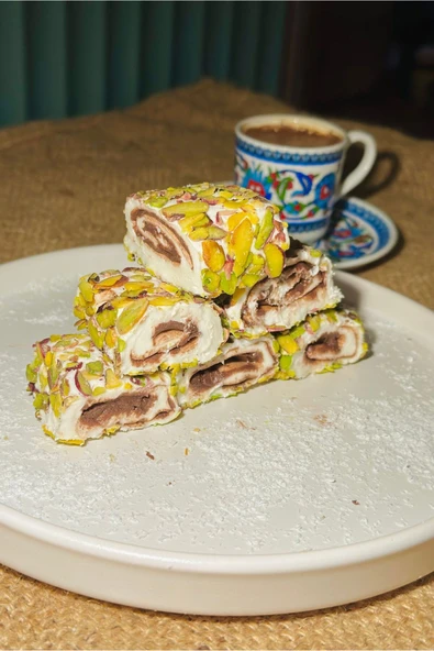 Hemdem Çikolata Dolgulu Antep Fıstıklı Lokum 500 gr - Gurme Lezzet - 2