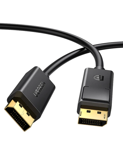 UGREEN 4K 60Hz Displayport to Displayport Kablo, 2 Metre, Siyah, 10211 - Resim 2