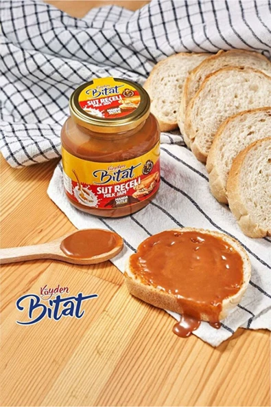 Köyden Bitat Manda Sütlü Süt Reçeli 350 gr - Doğal, Glütensiz, Vitamin ve Mineral Deposu - 2
