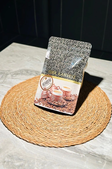 Hemdem Türk Kahvesi 100 gr - Taze Öğütülmüş, Orta Kavrulmuş, Bol Köpüklü Geleneksel Kahve Lezzeti - Resim 3