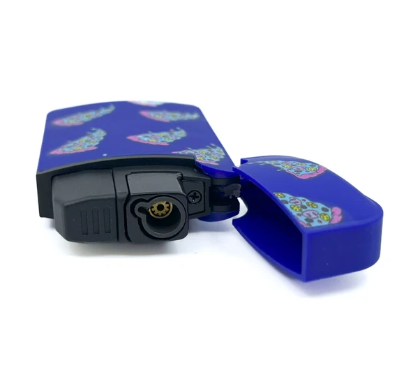 Zengaz Cool Tasarım Jet Alev Çakmak - Blue Pizza - Resim 4