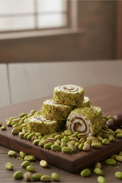 Hemdem Çikolata Dolgulu Antep Fıstıklı Lokum 500 gr - Gurme Lezzet - 4